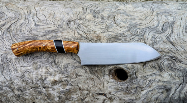 Couteau de Cuisine Artisanal | Le Santoku version XS